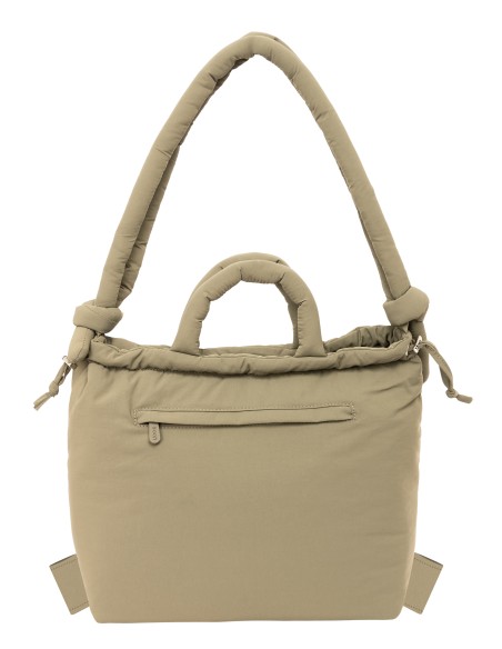 BOLSO MOCHILA MOOS CAPSULA ACOLCHADO "BEIGE"