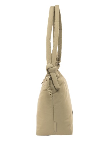 BOLSO MOCHILA MOOS CAPSULA ACOLCHADO "BEIGE"