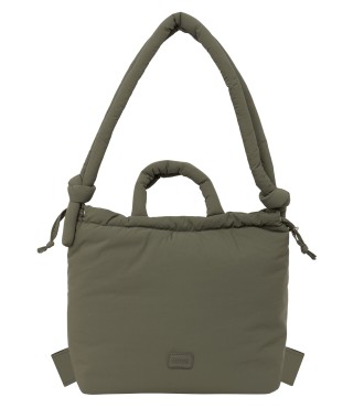 BOLSO MOCHILA MOOS CAPSULA ACOLCHADO "VERDE"