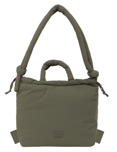 BOLSO MOCHILA MOOS CAPSULA ACOLCHADO "VERDE"