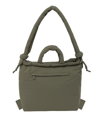 BOLSO MOCHILA MOOS CAPSULA ACOLCHADO "VERDE" 2