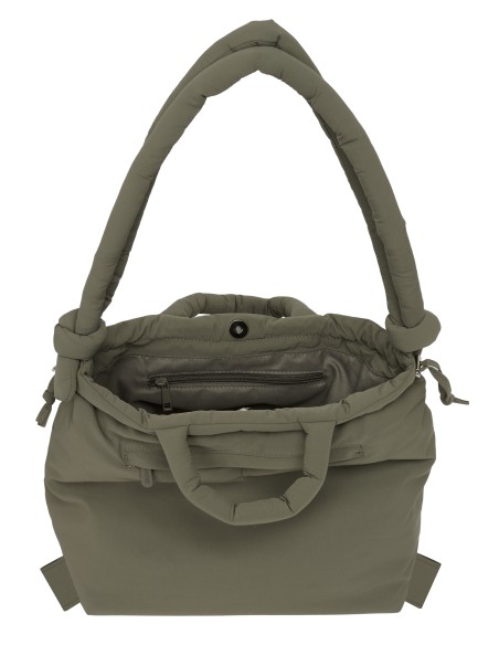 BOLSO MOCHILA MOOS CAPSULA ACOLCHADO "VERDE"