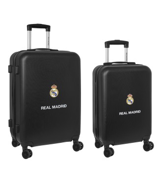 SET 2 TROLLEYS CABINA 20"+ MEDIANO 24" REAL MADRID 2 EQUIPACION 23/...
