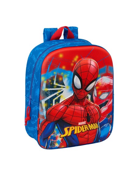 MOCHILA GUARDERIA 3D BOLSILLO RED SPIDER-MAN Nuevos Produ...