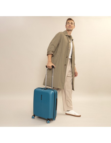 Maleta Trolley Cabina Gabol Brooklyn Turquesa Maletas Cab...