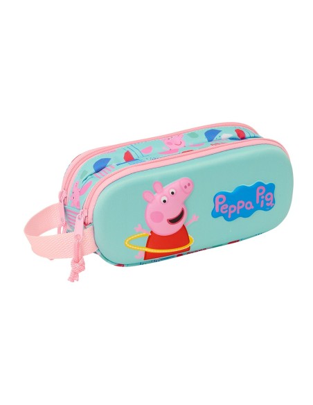PORTATODO DOBLE 3D PEPPA PIG 3D Portatodo Estuche | Fraber