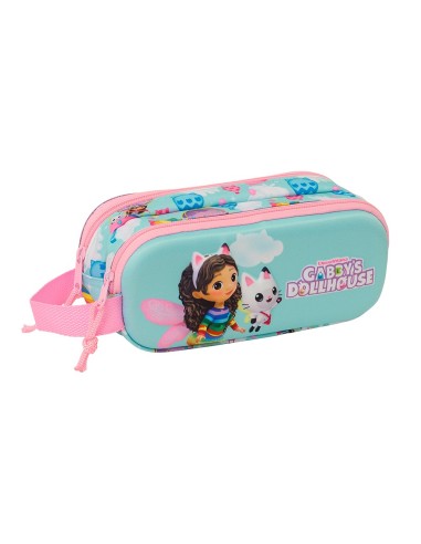 PORTATODO DOBLE 3D GABBY'S DOLLHOUSE 3D Portatodo Estuche...