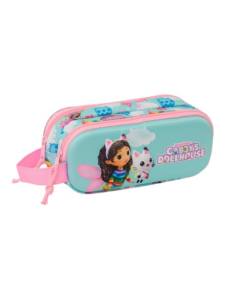 PORTATODO DOBLE 3D GABBY'S DOLLHOUSE 3D Portatodo Estuche...