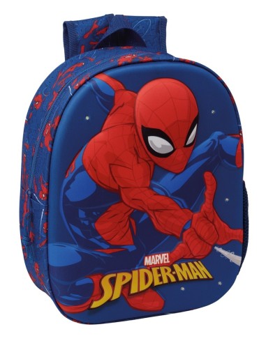 MOCHILA 3D CON LEDS SPIDER-MAN 3D Mochilas Guardería | Fr...