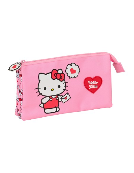 PORTATODO TRIPLE HELLO KITTY Portatodo Estuche | Fraber