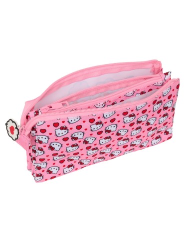 PORTATODO TRIPLE HELLO KITTY Portatodo Estuche | Fraber