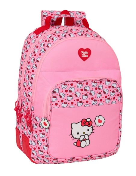MOCHILA DOBLE ADAPT.CARRO HELLO KITTY Mochilas Escolares ...