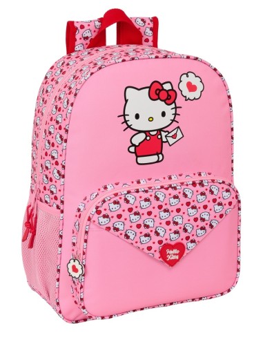MOCHILA ADAPT.CARRO HELLO KITTY Mochilas Escolares | Fraber