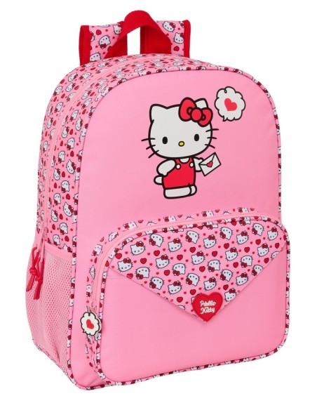 MOCHILA ADAPT.CARRO HELLO KITTY Mochilas Escolares | Fraber