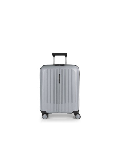 Maleta Trolley Cabina Gabol Brooklyn Plata Maletas Cabina...