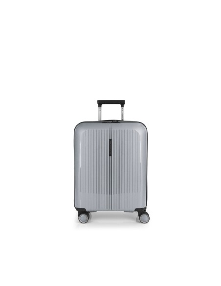Maleta Trolley Cabina Gabol Brooklyn Plata Maletas Cabina...