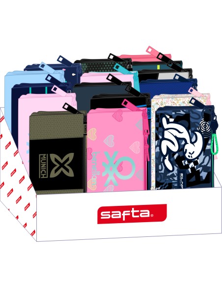 EXPOSITOR PORTATODOS TRIPLES MARCAS