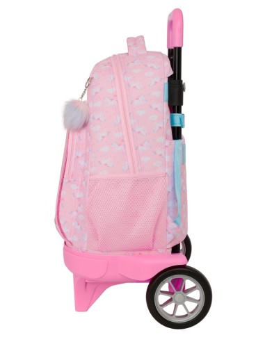 MOCHILA GDE. C/RUEDAS COMPACT EVOL. EXT. GLOWLAB KIDS Moc...