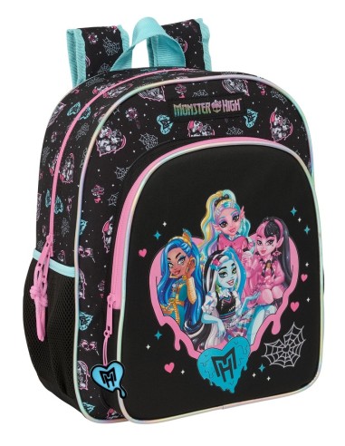 MOCHILA JUNIOR ADAPT.CARRO MONSTER HIGH Mochilas Escolare...