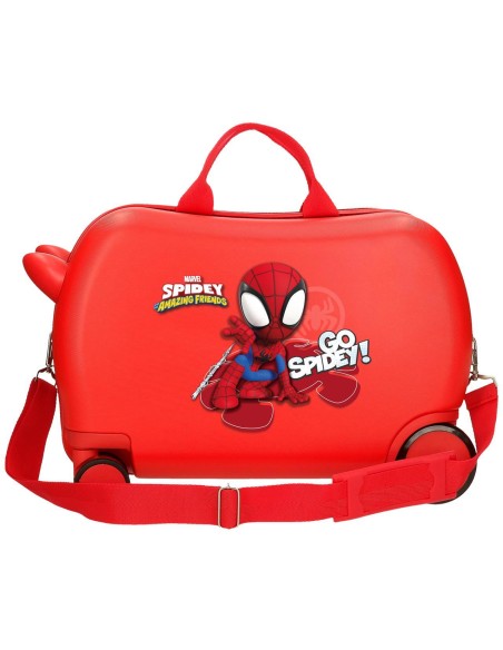 2481021 MALETA INF.ABS 4R.(2 MULTI.) 45CM. GO SPIDEY