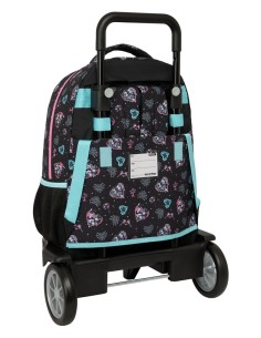 MOCHILA GDE. C/RUEDAS COMPACT EVOL. EXT. MONSTER HIGH Moc... 2