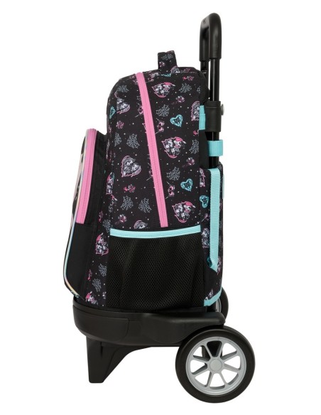 MOCHILA GDE. C/RUEDAS COMPACT EVOL. EXT. MONSTER HIGH Moc...