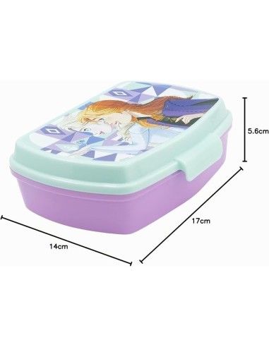 SANDWICHERA RECTANGULAR FROZEN "SPIRIT" Neceser-Merendero...