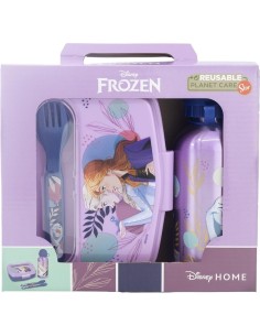 SET DE BOTELLA Y SANDWICHERA + CUBIERTOS FROZEN "COOL DAY... 2