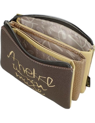 Monedero Tres Compartimentos Mujer Anekke Bloom