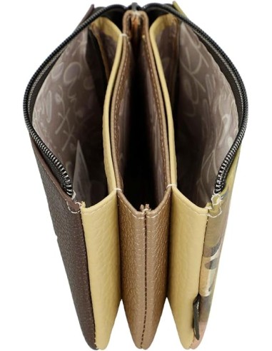 Monedero Tres Compartimentos Mujer Anekke Bloom