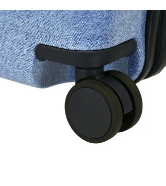 MALETA INF.ABS 4R. (2 MULTI) SPIDERMAN REAL DENIM