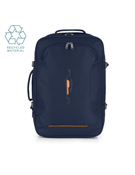 Mochila Cabina Gabol Week Eco Azul Marino Maletas Cabina ...