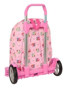 MOCH 775+CARRO EVOLUTION PRINCESAS DISNEY Mochilas Escola... 2