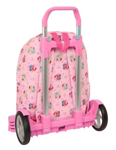 MOCH 775+CARRO EVOLUTION PRINCESAS DISNEY Mochilas Escola...