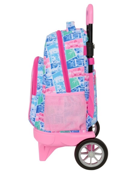 MOCHILA GDE. C/RUEDAS COMPACT EVOL. EXT. BARBIE Mochilas ...