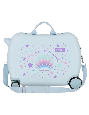9059822 MALETA INF.ABS 4R.(2 MULTI.) 50CM. ENSO BE A MERMAID