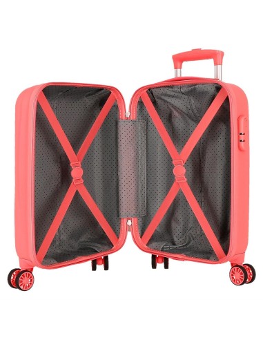 2661325 TROLLEY ABS 50CM. 4R. BAMBI CORAL