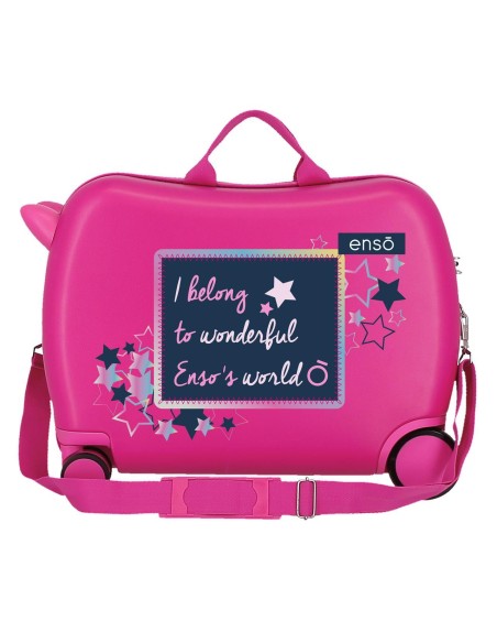 9199822 MALETA INF.ABS 4R.(2 MULTI.) 50CM. ENSO MAKE A WISH