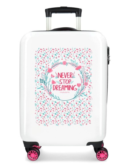 3621761 TROLLEY ABS 55CM. 4R. MOVOM NEVER STOP