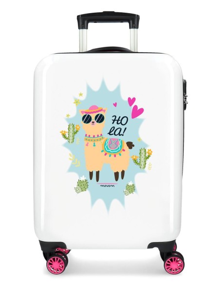 3721463 TROLLEY ABS 55CM. 4R. MOVOM HOLA