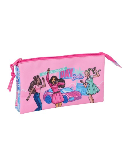 PORTATODO TRIPLE BARBIE Portatodo Estuche | Fraber