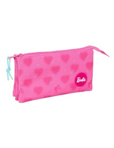 PORTATODO TRIPLE BARBIE "CORAZONES" Portatodo Estuche | F...