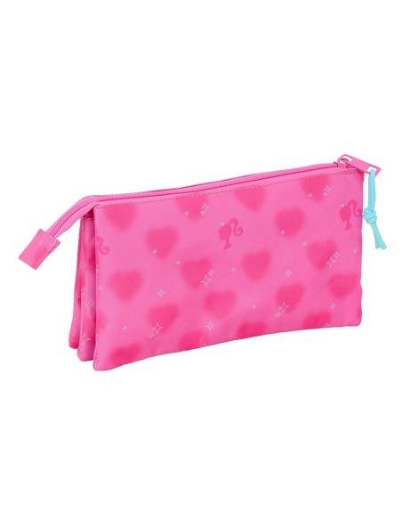 PORTATODO TRIPLE BARBIE "CORAZONES" Portatodo Estuche | F...