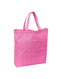 SHOPPING BAG BARBIE "LOGOMANIA ROSA" Bolsos Mujer | Fraber