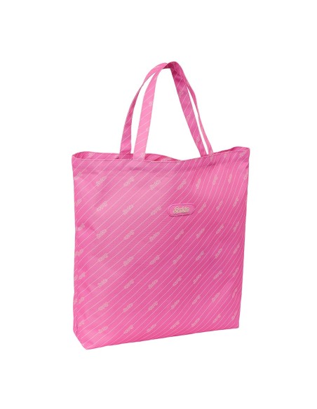 SHOPPING BAG BARBIE "LOGOMANIA ROSA" Bolsos Mujer | Fraber
