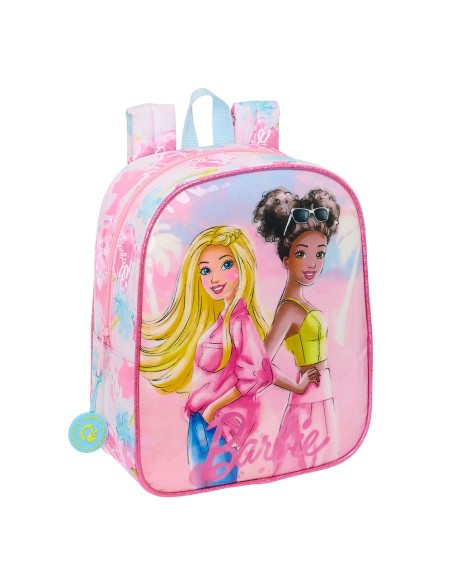 MOCHILA GUARDERIA ADAPT.CARRO BARBIE "PAINTERLY" Mochilas...