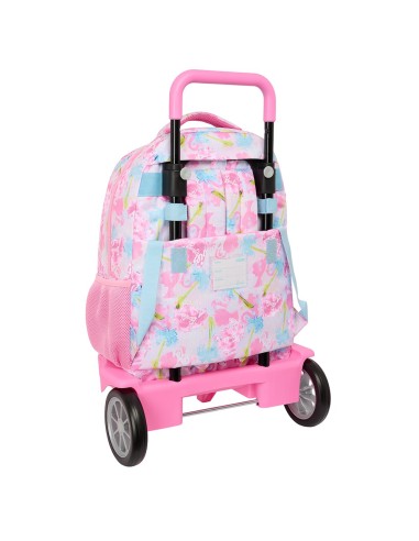 MOCHILA GDE. C/RUEDAS COMPACT EVOL. EXT. BARBIE "PAINTERL...