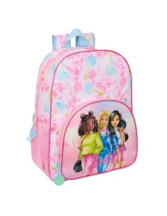 MOCHILA ADAPT.CARRO BARBIE "PAINTERLY" Mochilas Escolares...