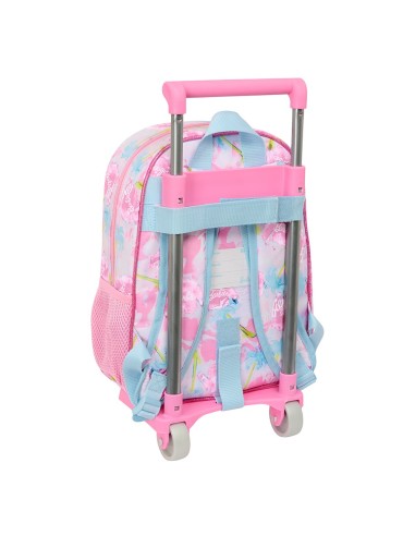 MOCH 185+CARRO 705 BARBIE "PAINTERLY" Mochilas Pre Escola...