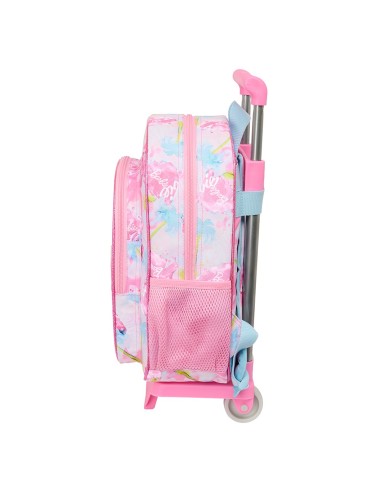 MOCH 185+CARRO 705 BARBIE "PAINTERLY" Mochilas Pre Escola...